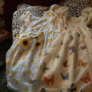 Two girls dresses